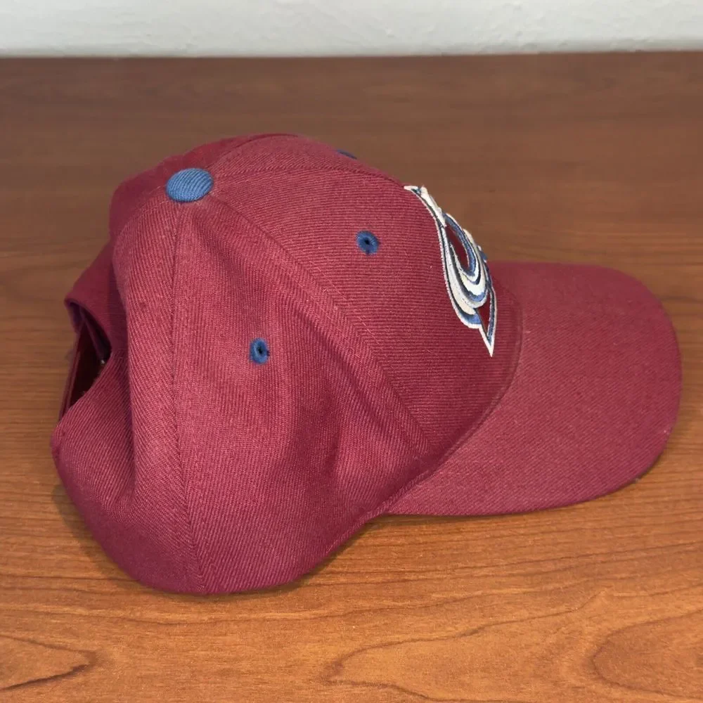 Colorado Avalanche Hat Cap‎ Snapback Red One Size Zephyr Wool Blend NHL Puma